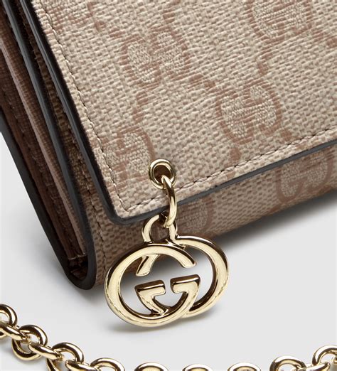 gucci charm chain wallet|Gucci wallet on chain crossbody.